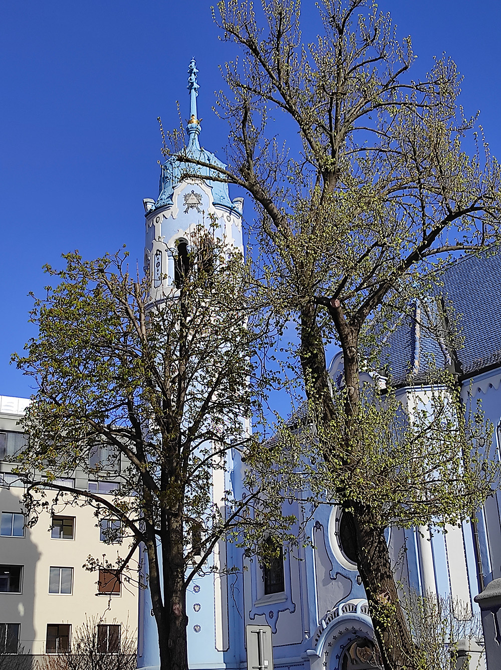 Modrý kostolík - Kostol sv. Alžbety Uhorskej