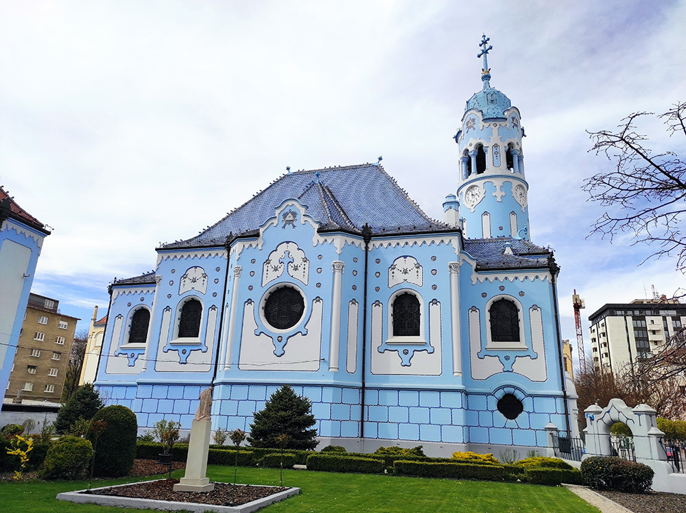 Modrý kostolík - Kostol sv. Alžbety Uhorskej